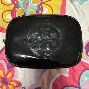 Tory Burch Black makeup bag